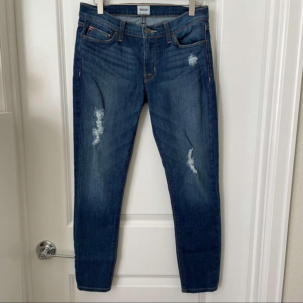 Hudson Jeans Women’s KRISTA Super Skinny Crop Jean Size 27